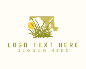 Conservation - Maryland Beach Grass logo design