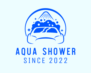 Shower - Automobile Car Wash Detailing logo design