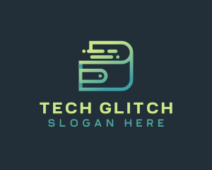 Digital Tech Wallet logo design