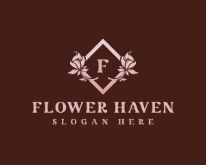 Beautiful Botanical Flower   logo design