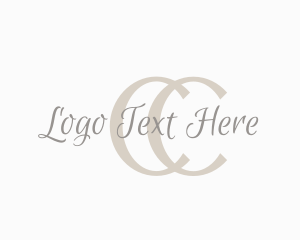 Facial - Feminine Cursive Script logo design