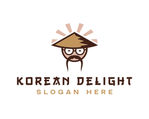 Korean - Asian Cartoon Man logo design