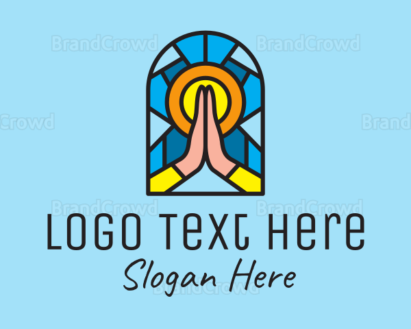 Church Pray Mosaic Logo
