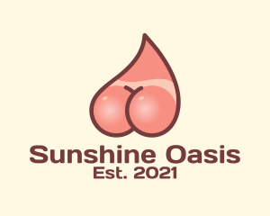 Tanned Summer Skin  logo design