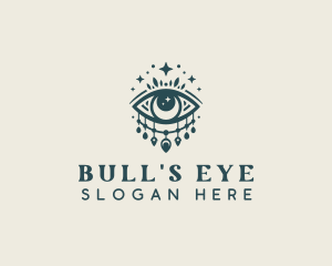 Bohemian Eye Tarot logo design