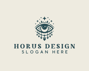 Horus - Bohemian Eye Tarot logo design