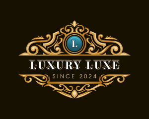 Luxury Shield Crown logo design