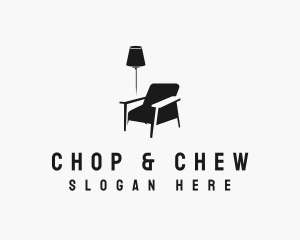 Chair - Lighting Furniture Decor logo design