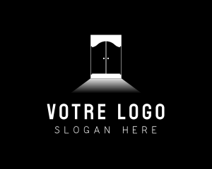 Hide - Generic Saloon Door logo design