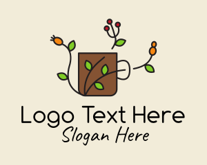 Coffee Farm - Coffee Berry Mug logo design