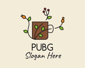 Cup - Coffee Berry Mug logo design