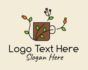 Coffee - Coffee Berry Mug logo design