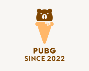 Food - Cute Bear Ice Cream logo design