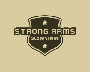 Armed Forces Security logo design