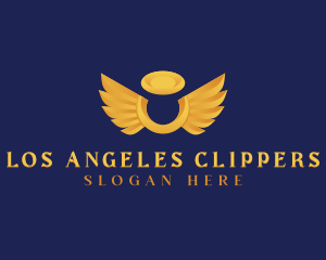 Angelic Holy Wings logo design