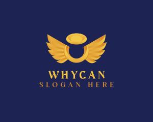 Celestial - Angelic Holy Wings logo design