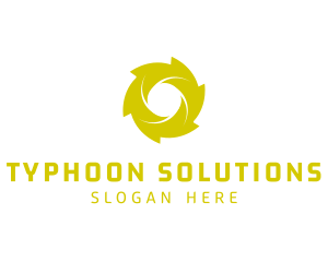 Typhoon - Generic Weather Spiral logo design