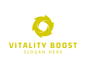 Vitality - Generic Weather Spiral logo design
