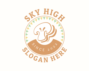 Fungus - Mushroom Slice Restaurant logo design