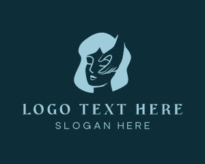 Human - Woman Head Support logo design