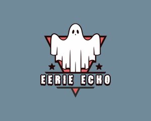 Haunted Spooky Ghost  logo design