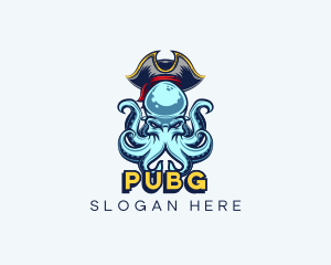 Pirate Octopus Gaming Logo