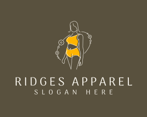 Minimalist Lingerie Apparel logo design