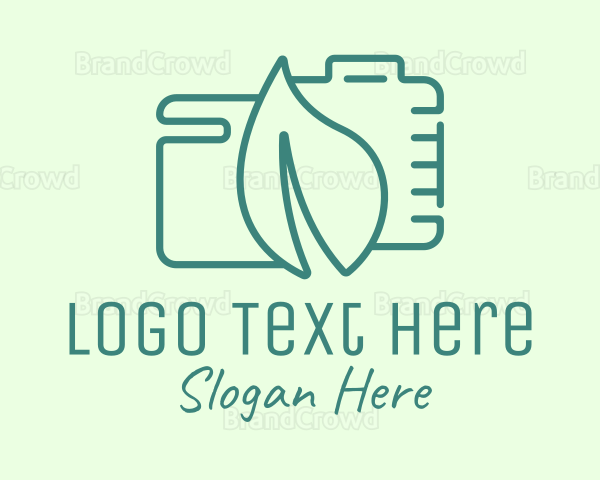 Nature Photography Outline Logo