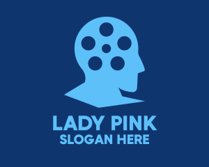 Blue Filmmaker Director Logo