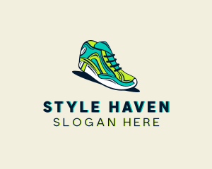 Shoe - Fashion Sportswear Sneakers logo design