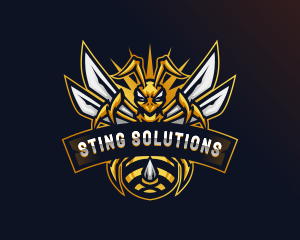 Bee Sting Gaming logo design