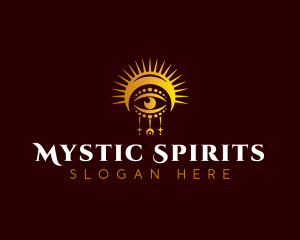 Mystic Eye Fortune Teller logo design