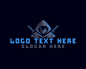 Stealth - Ninja Assassin Gaming logo design