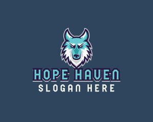 Hunting - Wolf Gaming Clan logo design