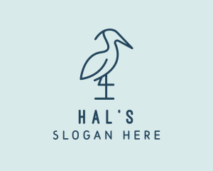 Heron Bird Sanctuary Logo