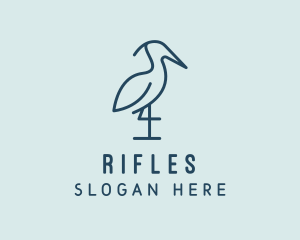 Safari Park - Heron Bird Sanctuary logo design