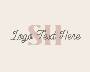 Script - Elegant Cursive Signature logo design