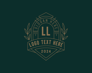 Company - Artisanal Boutique Wreath logo design