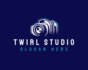 Camera Lens Studio logo design