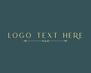 Wordmark - Premium Elegant Firm logo design