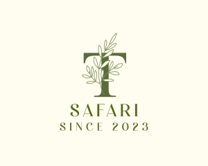 Agriculture - Letter T Plant logo design
