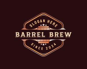 Star Barrel Brewery logo design