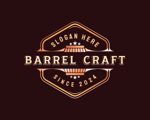 Barrel - Star Barrel Brewery logo design