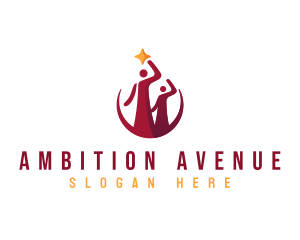 Ambition - Human Insurance Mentor logo design