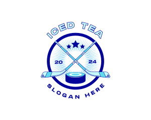 Hockey Sports Tournament logo design