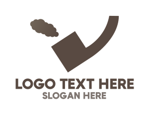 Quote Smoking Pipe Logo