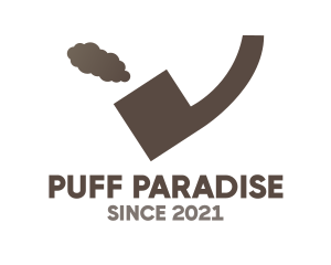 Puff - Quote Smoking Pipe logo design