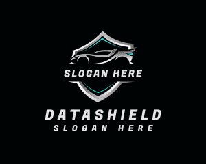 Sportscar Shield Emblem Logo