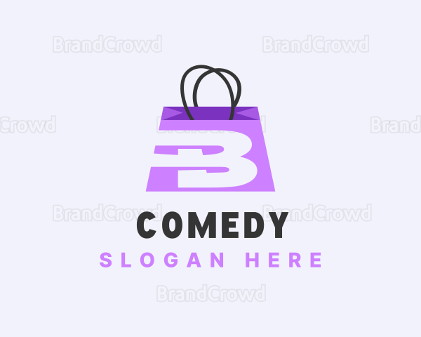 Shopping Mall Bag Logo