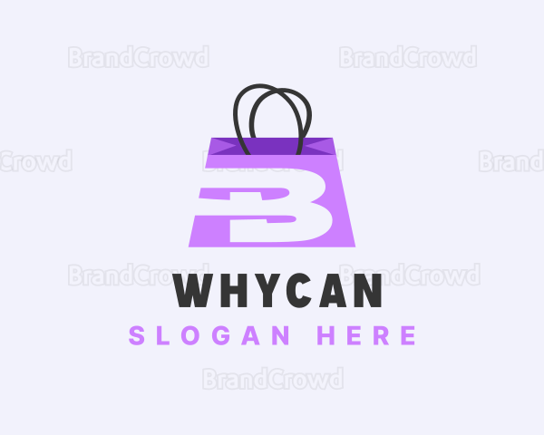 Shopping Mall Bag Logo